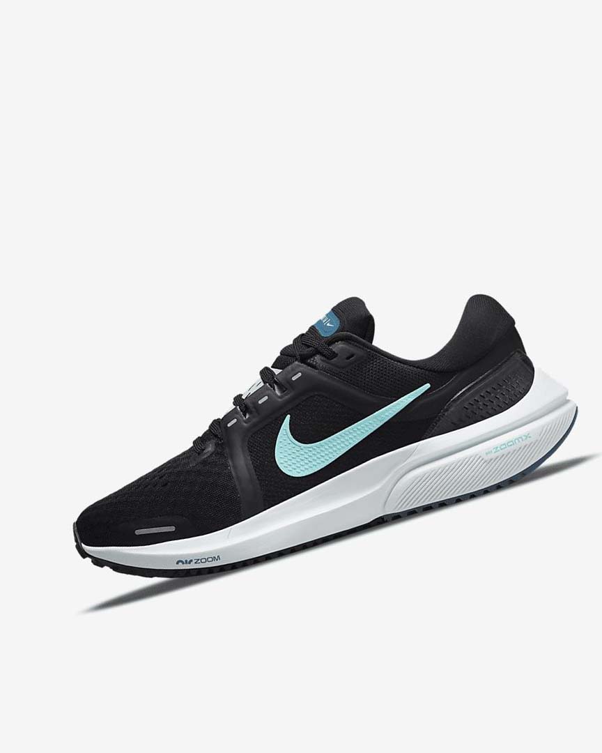 Zapatillas Running Nike Air Zoom Vomero 16 Mujer Negras Turquesa Claro Verde | AR2329