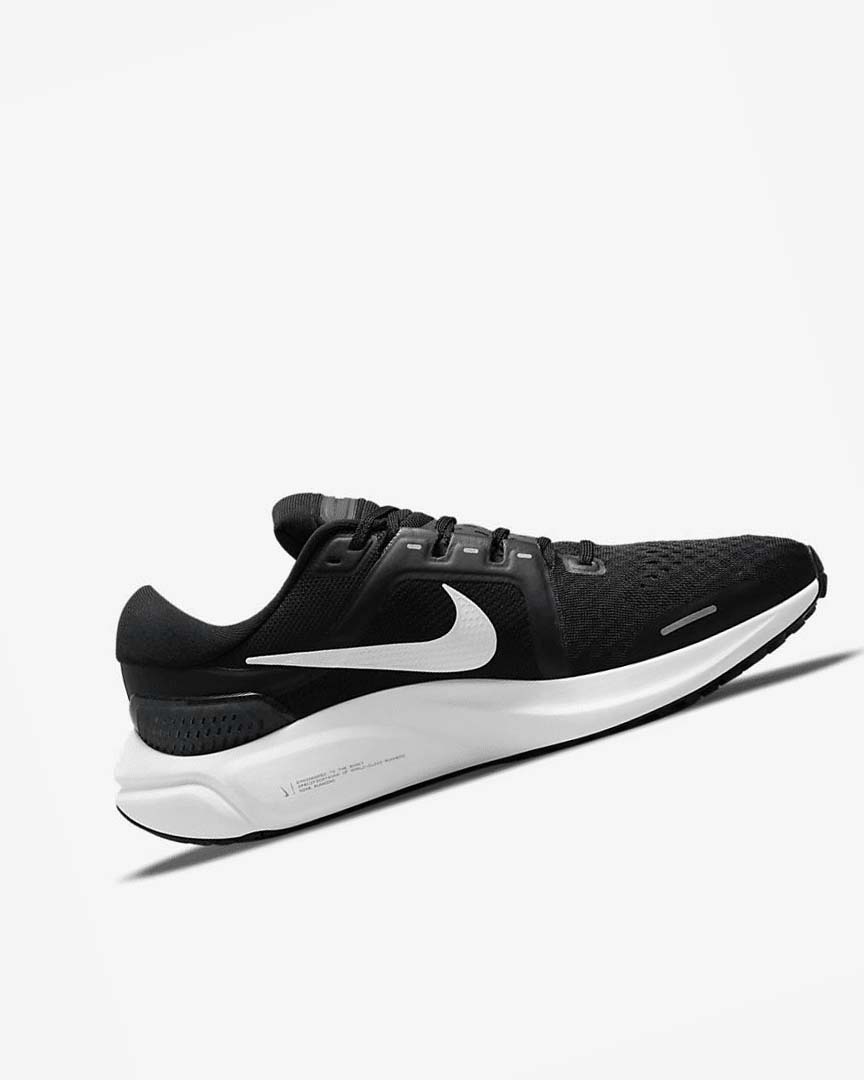 Zapatillas Running Nike Air Zoom Vomero 16 Hombre Negras Gris Oscuro Blancas | AR4613