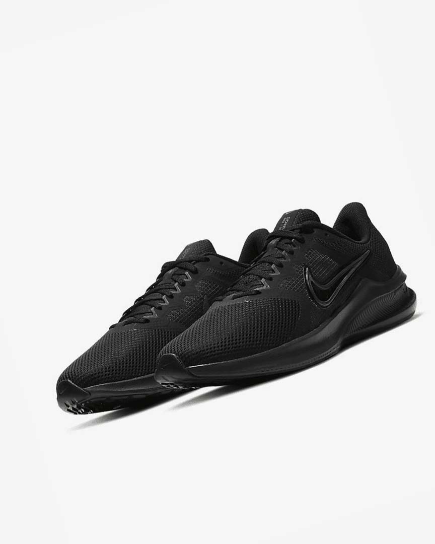 Zapatillas Running Nike Downshifter 11 Hombre Negras Gris Claro Gris Oscuro | AR2245