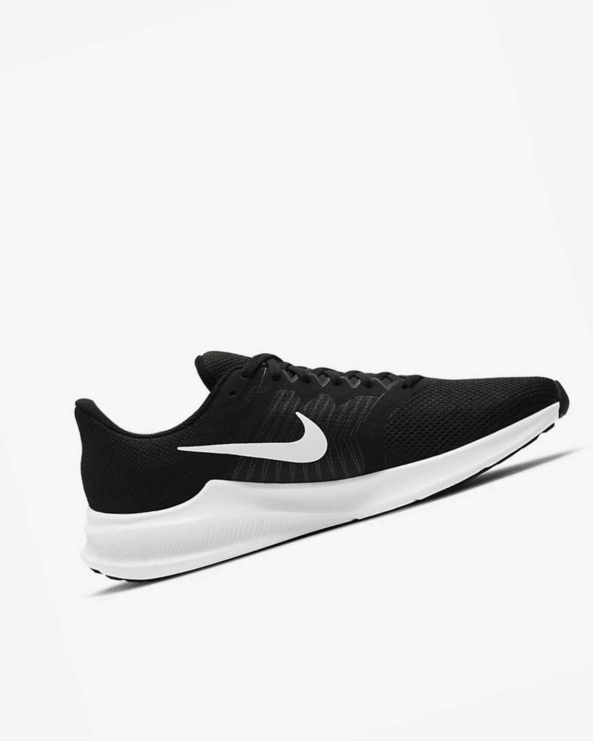 Zapatillas Running Nike Downshifter 11 Hombre Negras Gris Oscuro Blancas | AR4659