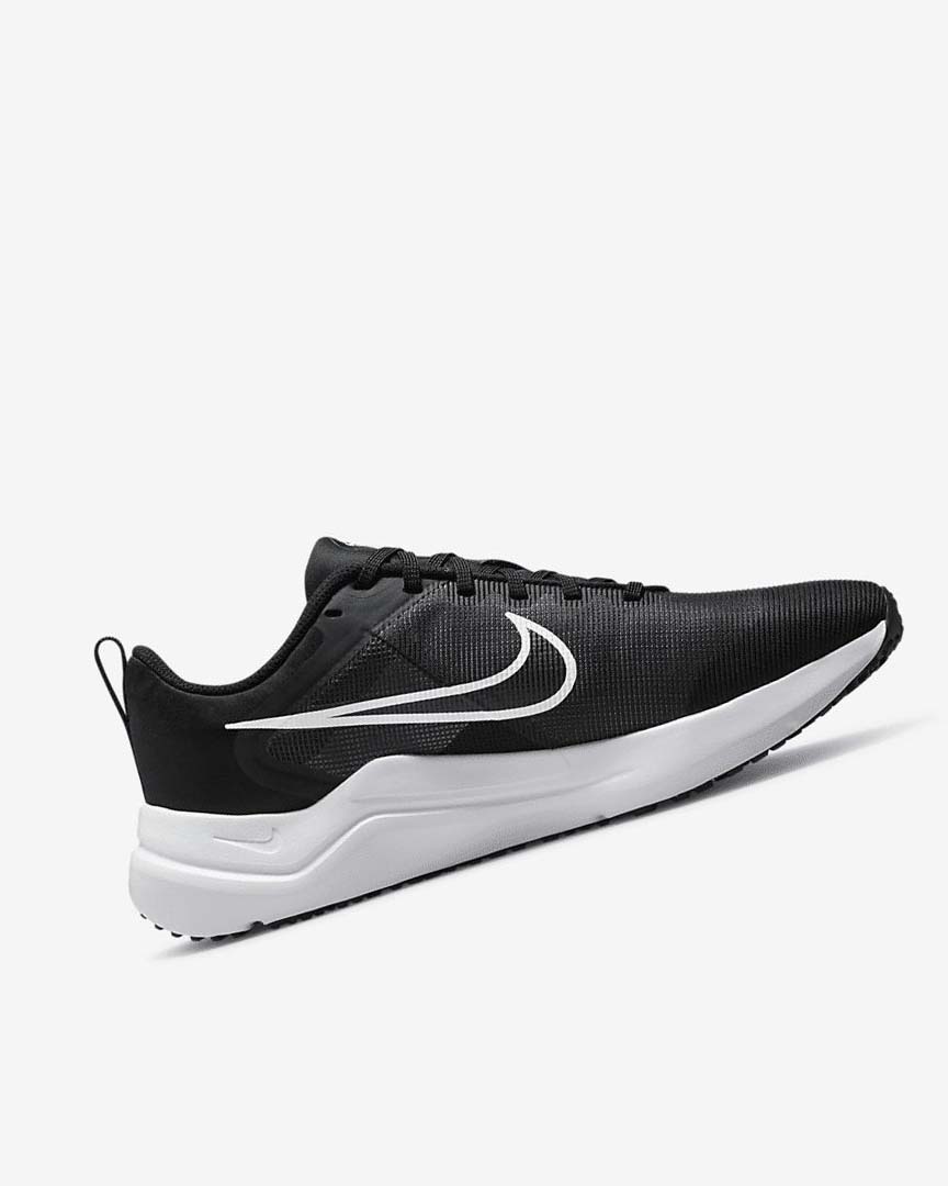 Zapatillas Running Nike Downshifter 12 Mujer Negras Gris Plateadas Blancas | AR2227