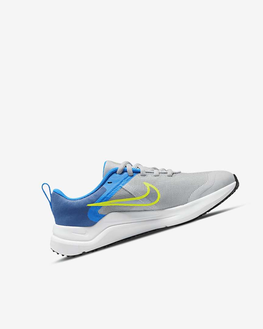 Zapatillas Running Nike Downshifter 12 Niño Gris Azules Gris Azul Marino Gris | AR2612