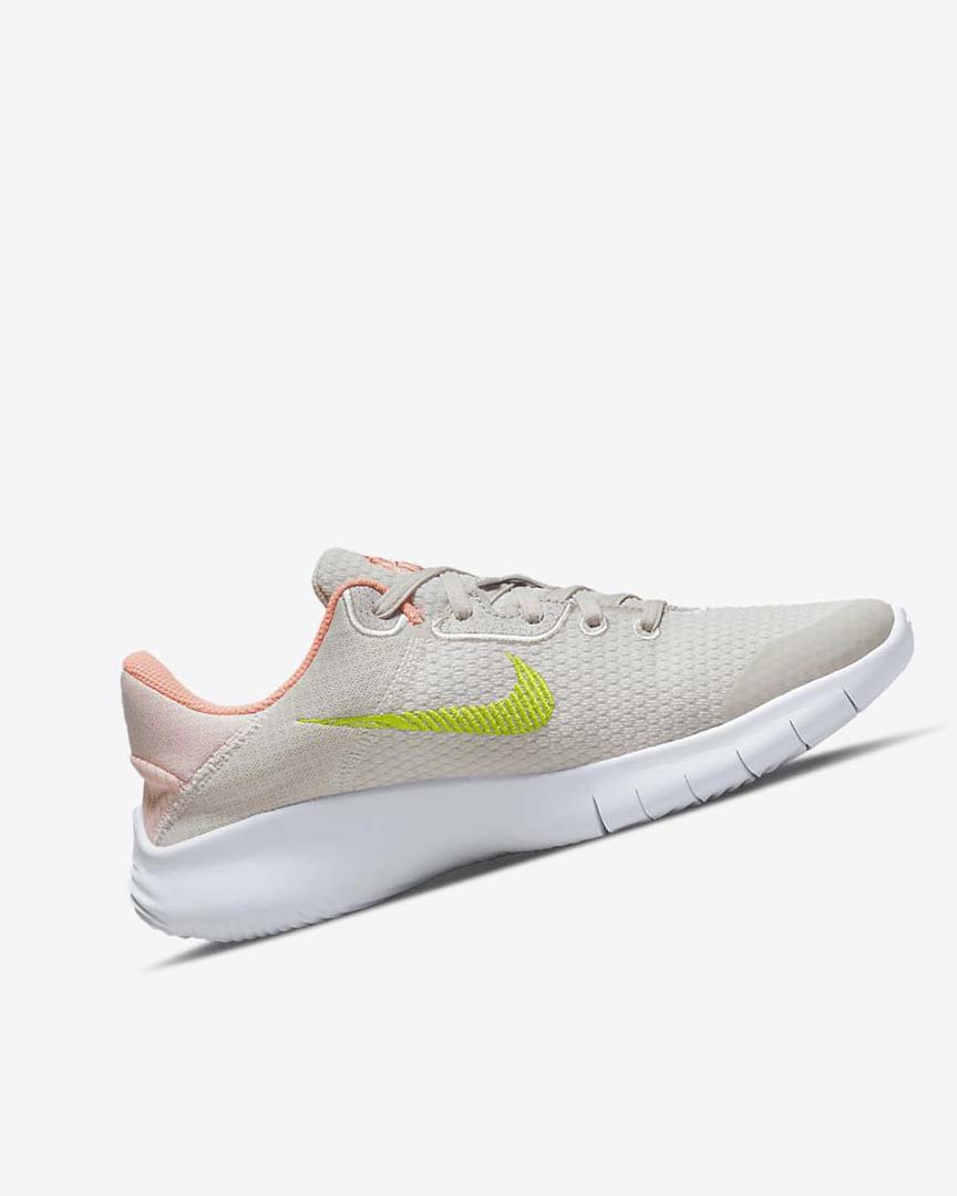 Zapatillas Running Nike Flex Experience Run 11 Next Nature Mujer Beige Claro Rojas Verde | AR2523