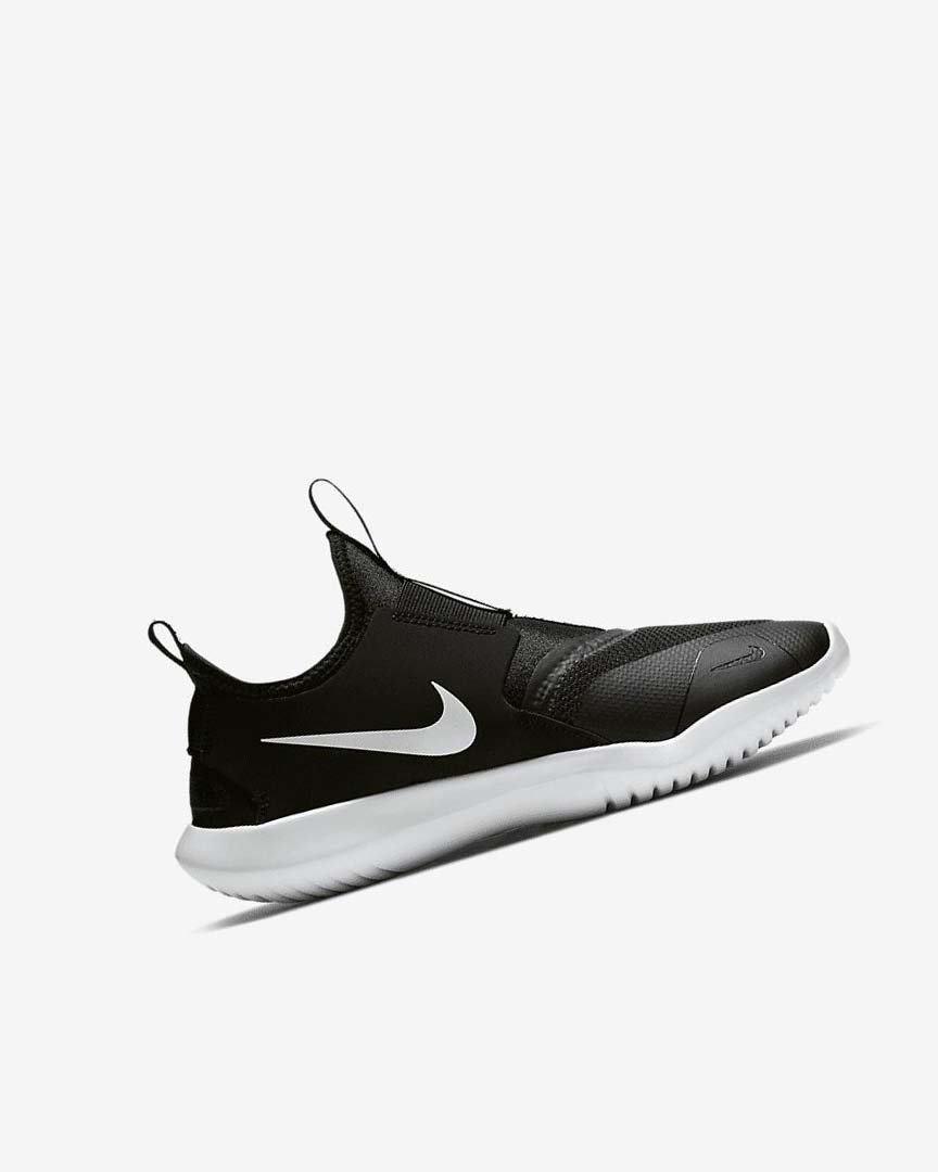 Zapatillas Running Nike Flex Runner Niño Negras Blancas | AR2879