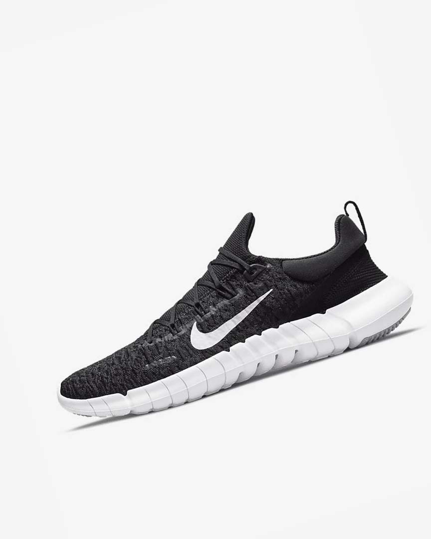 Zapatillas Running Nike Free Run 5.0 Hombre Negras | AR5456