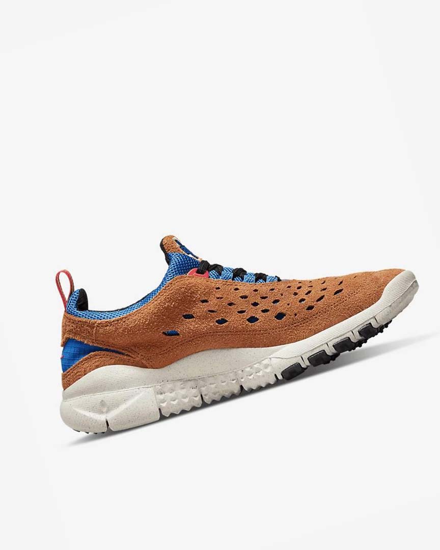 Zapatillas Running Nike Free Run Trail Hombre Azules Creme Claro Rojas | AR4489