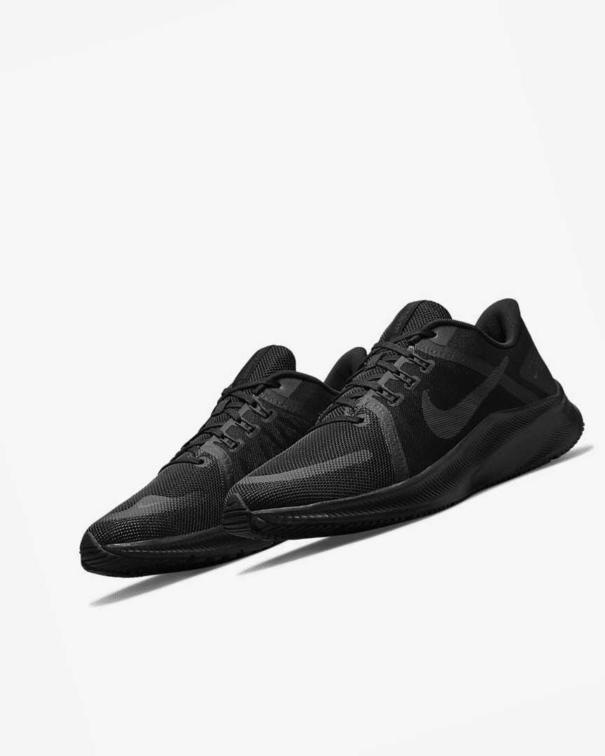 Zapatillas Running Nike Quest 4 Hombre Negras Gris Oscuro | AR2613