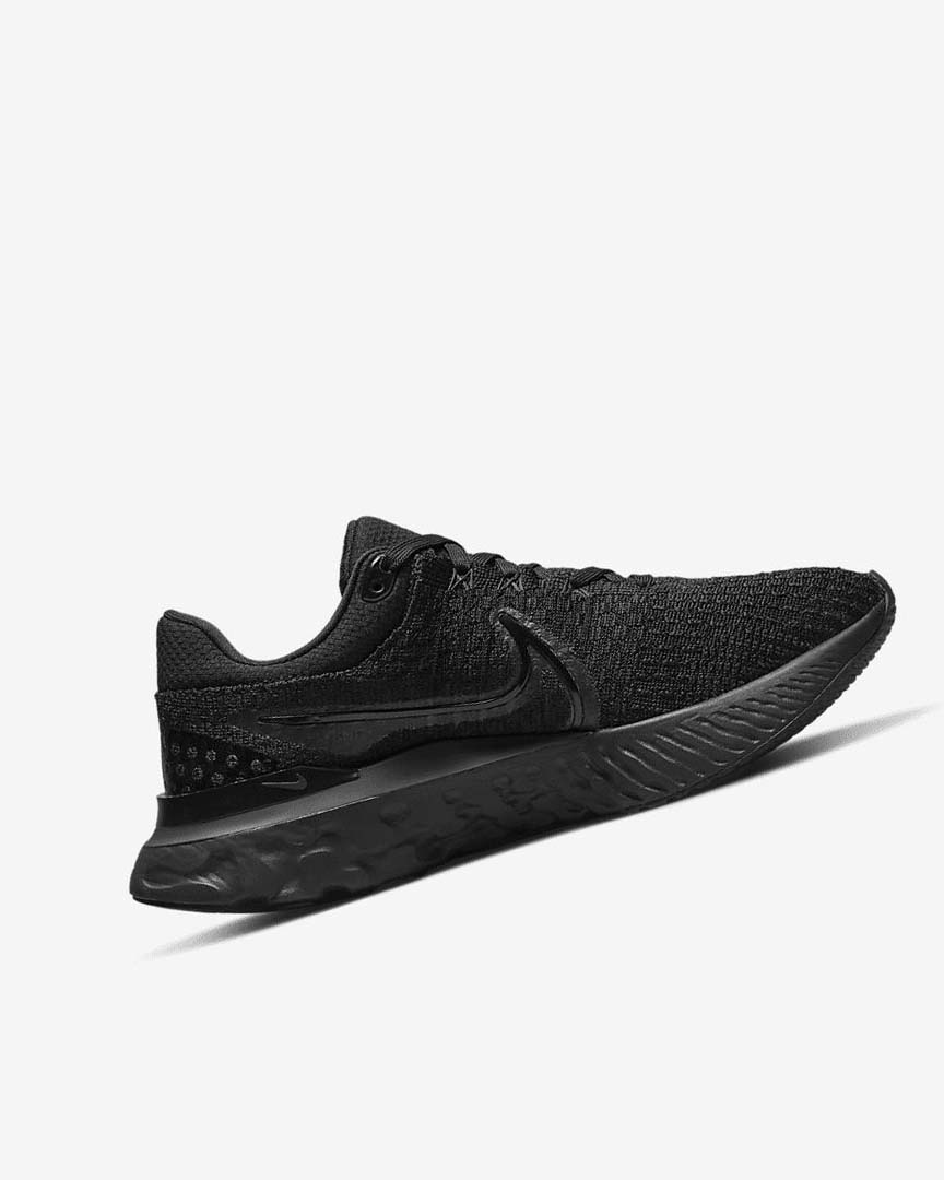 Zapatillas Running Nike React Infinity Run Flyknit 3 Mujer Negras Negras | AR2237