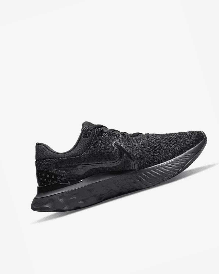 Zapatillas Running Nike React Infinity Run Flyknit 3 Hombre Negras Negras Negras | AR2323