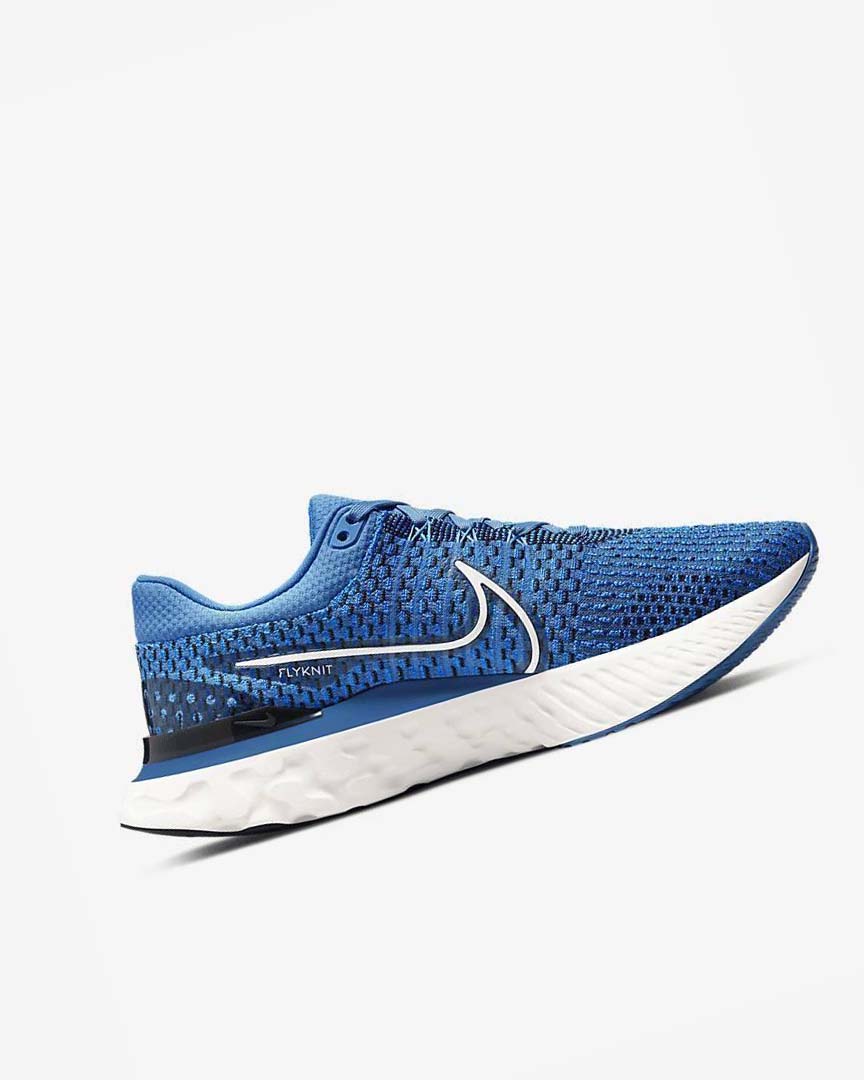 Zapatillas Running Nike React Infinity Run Flyknit 3 Hombre Azules Negras Azules | AR5328