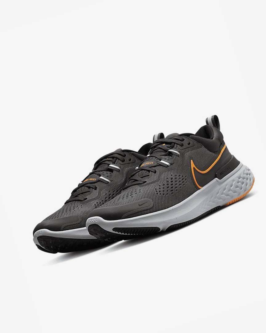 Zapatillas Running Nike React Miler 2 Hombre Gris Negras Gris | AR2805