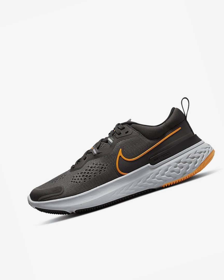 Zapatillas Running Nike React Miler 2 Hombre Gris Negras Gris | AR2805