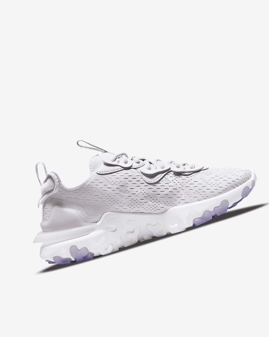 Zapatillas Running Nike React Vision Mujer Blancas Moradas | AR3126