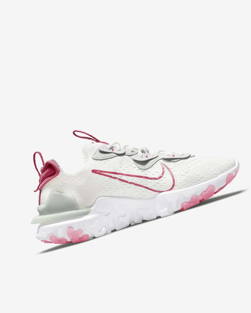 Zapatillas Running Nike React Vision Mujer Plateadas Rosas | AR5019