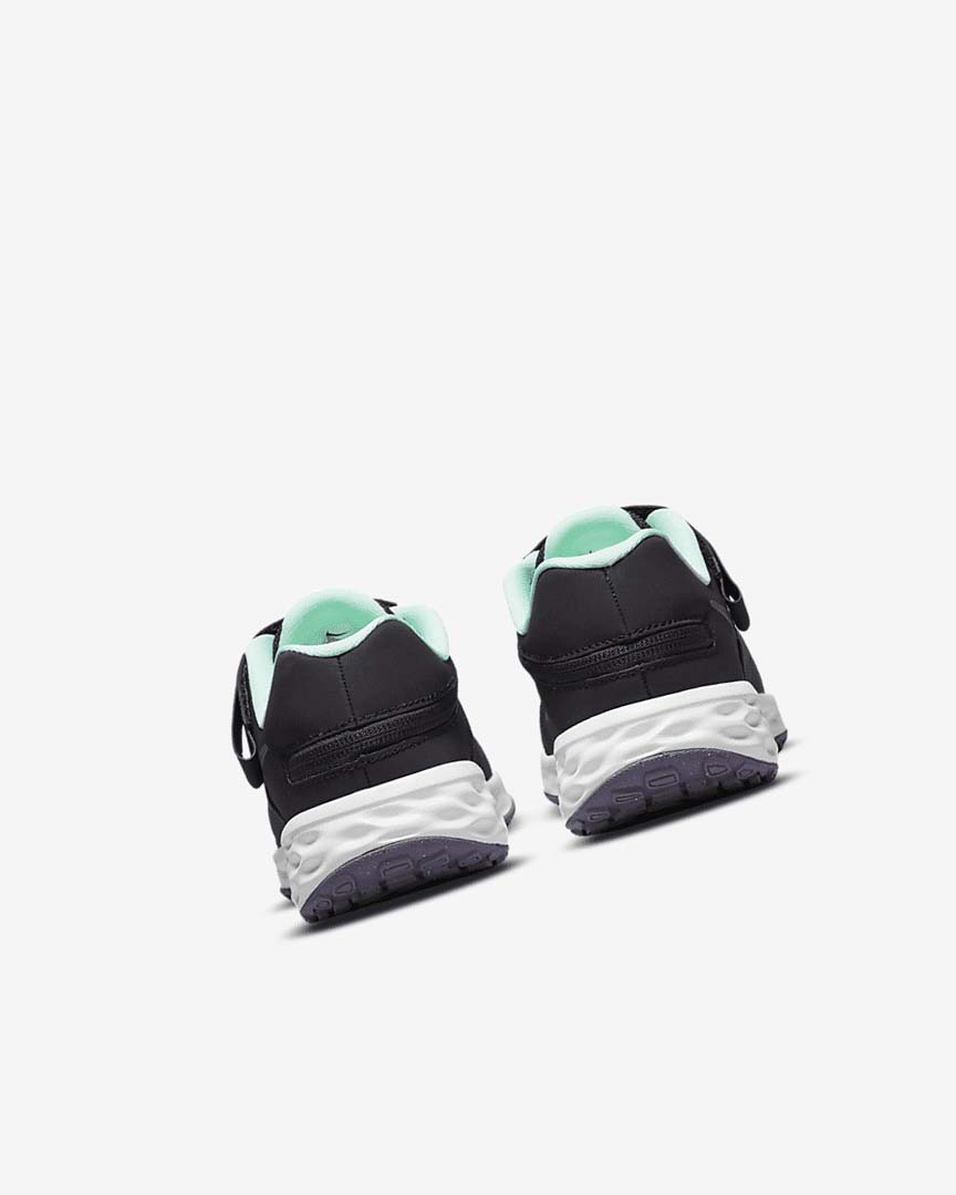 Zapatillas Running Nike Revolution 6 FlyEase Niña Negras Verde Menta Moradas Metal Rojas Marrones | AR4742