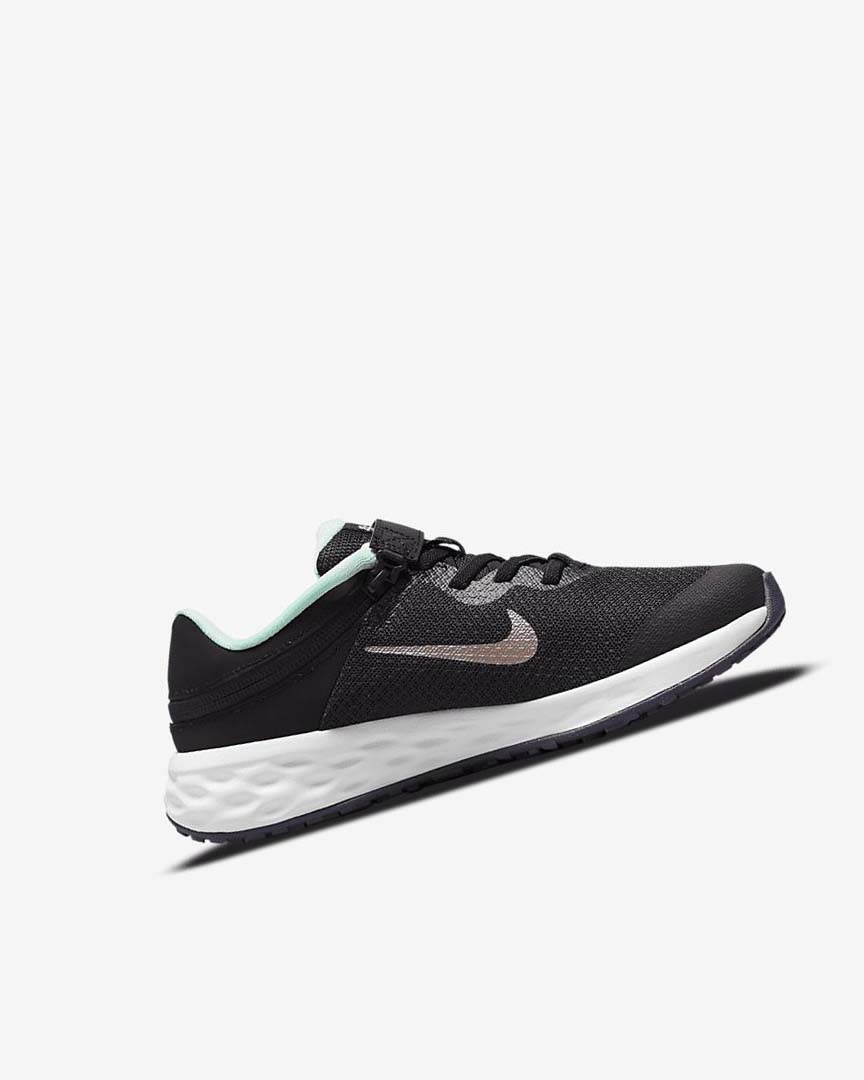 Zapatillas Running Nike Revolution 6 FlyEase Niño Negras Verde Menta Moradas Metal Rojas Marrones | AR4765