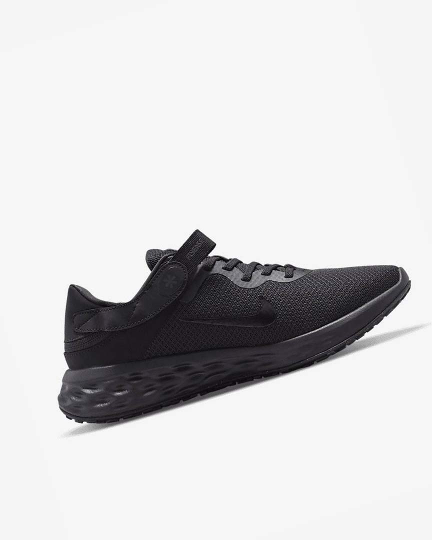 Zapatillas Running Nike Revolution 6 FlyEase Next Nature Hombre Negras Gris Oscuro Negras | AR4909