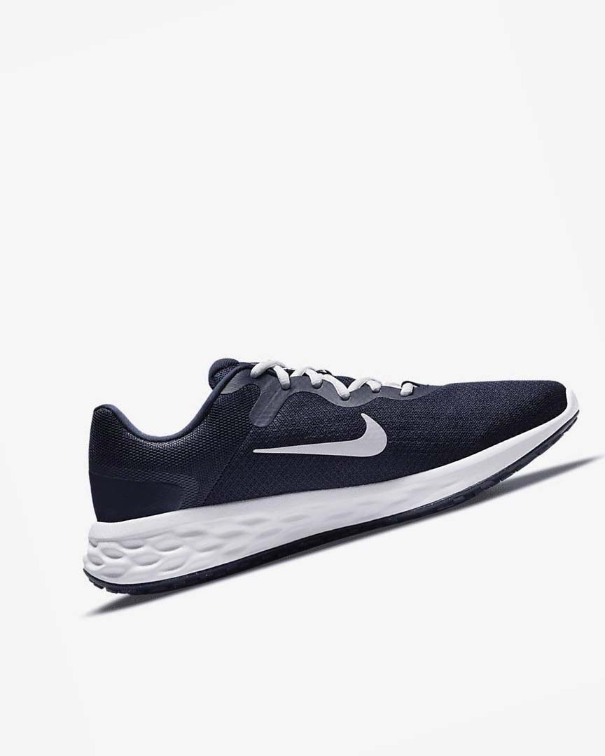 Zapatillas Running Nike Revolution 6 Next Nature Hombre Azul Marino Obsidian Blancas | AR2872