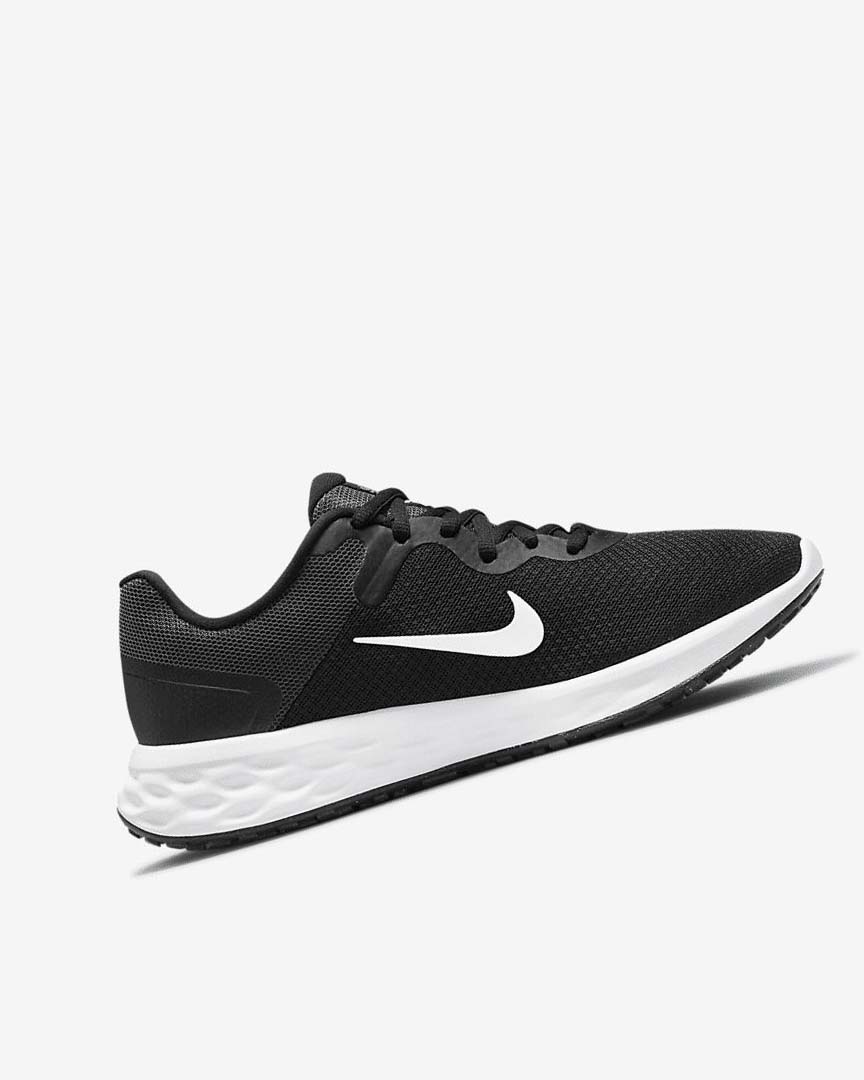 Zapatillas Running Nike Revolution 6 Next Nature Mujer Negras Gris Oscuro Gris Blancas | AR3169