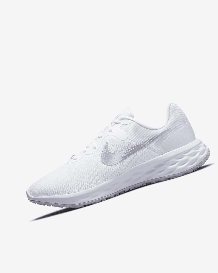 Zapatillas Running Nike Revolution 6 Next Nature Mujer Blancas Plateadas Metal Plateadas | AR4593