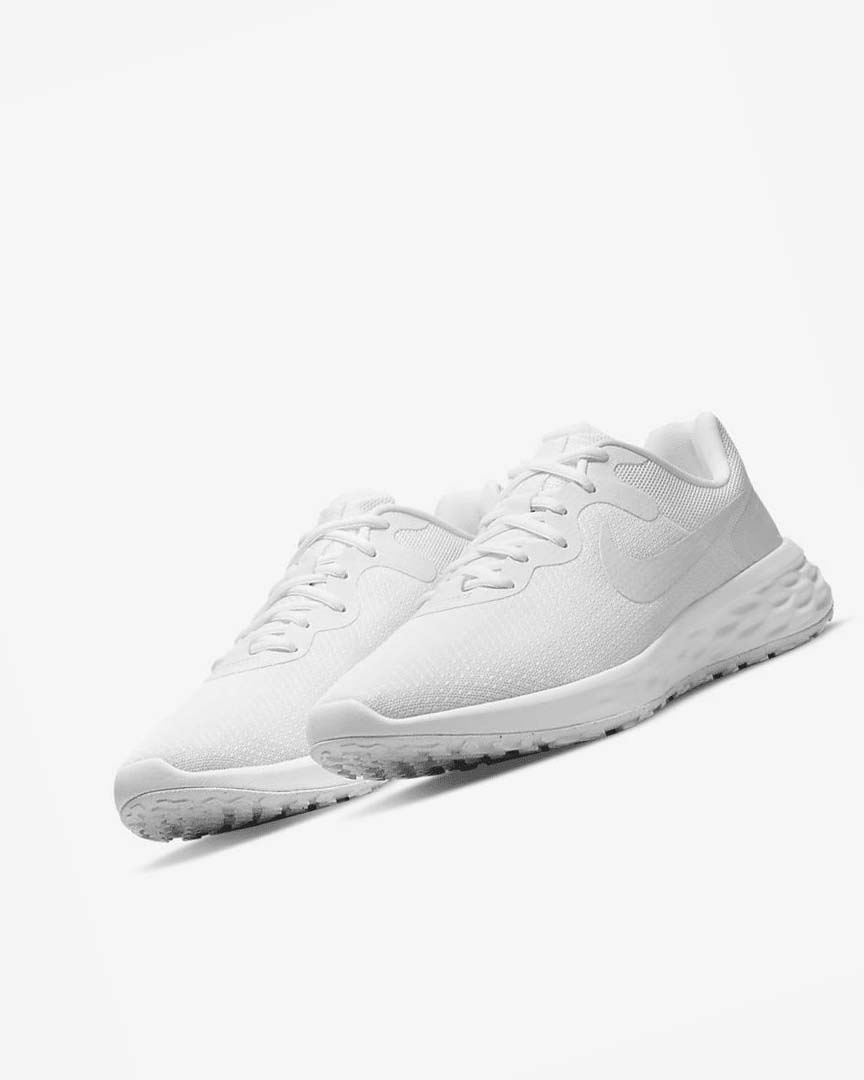 Zapatillas Running Nike Revolution 6 Next Nature Hombre Blancas Blancas Blancas | AR4881