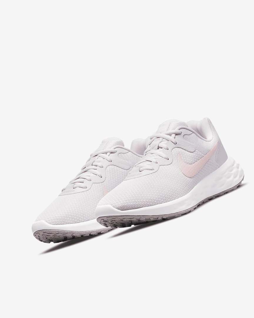 Zapatillas Running Nike Revolution 6 Next Nature Mujer Moradas Claro Blancas | AR5079