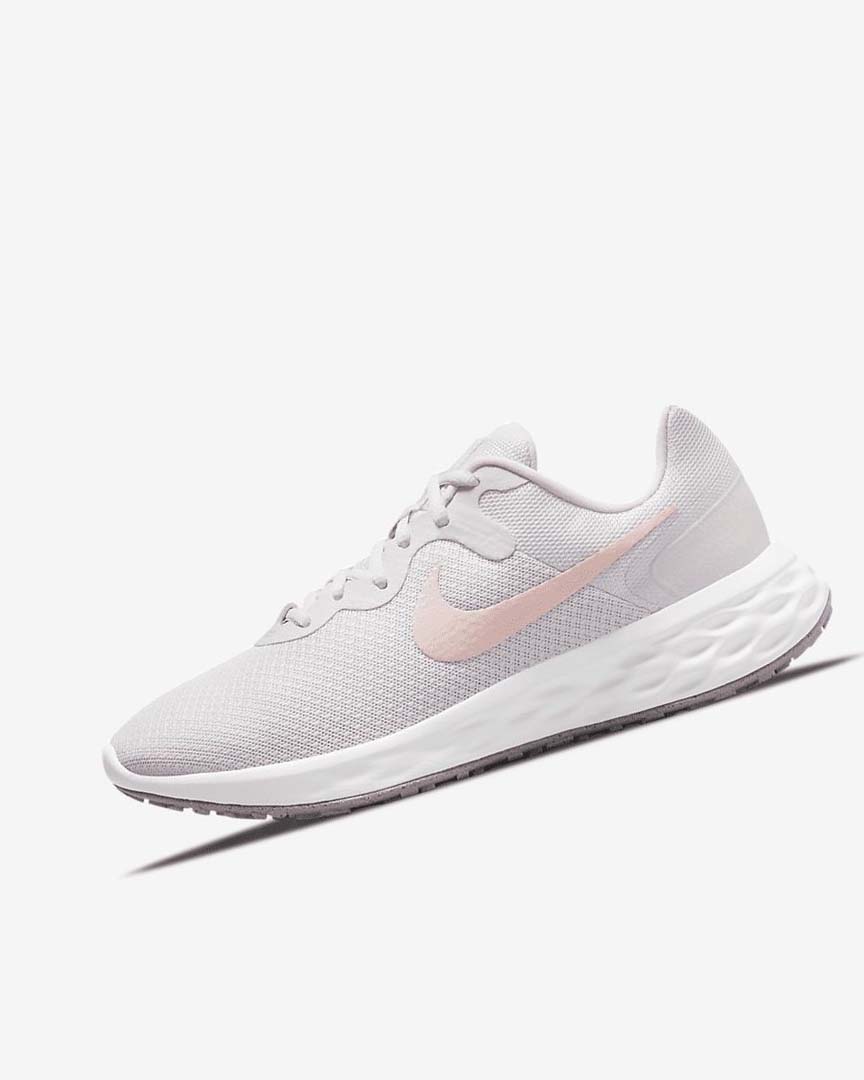 Zapatillas Running Nike Revolution 6 Next Nature Mujer Moradas Claro Blancas | AR5079