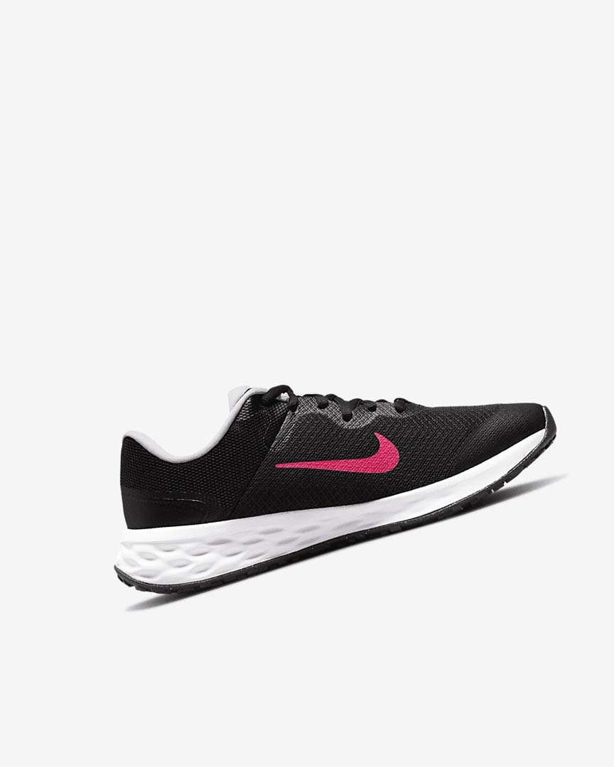 Zapatillas Running Nike Revolution 6 Niña Negras Rosas Rosas | AR2539