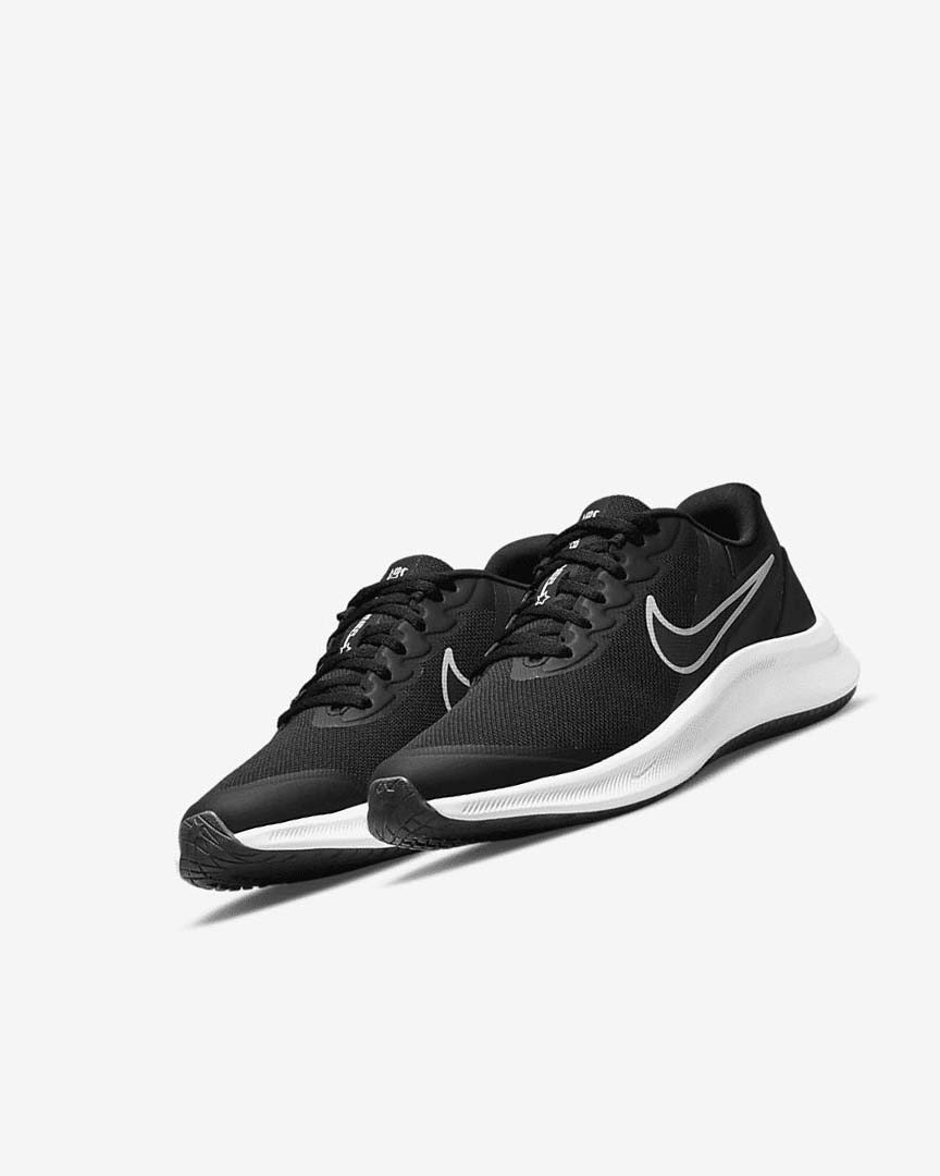 Zapatillas Running Nike Star Runner 3 Niño Negras Gris Oscuro Gris Oscuro | AR2699