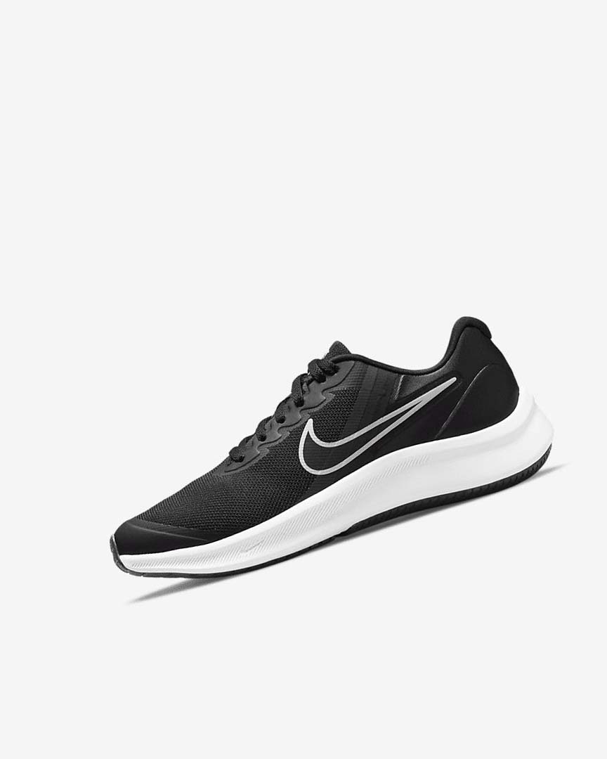 Zapatillas Running Nike Star Runner 3 Niño Negras Gris Oscuro Gris Oscuro | AR2699