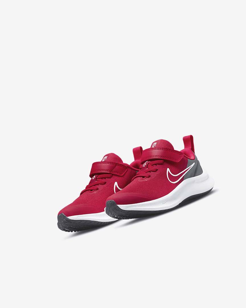 Zapatillas Running Nike Star Runner 3 Niño Rojas Gris Rojas | AR5324