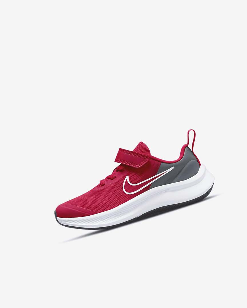 Zapatillas Running Nike Star Runner 3 Niño Rojas Gris Rojas | AR5324