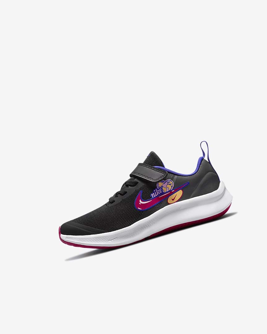 Zapatillas Running Nike Star Runner 3 SE Niña Negras Rosas | AR5155