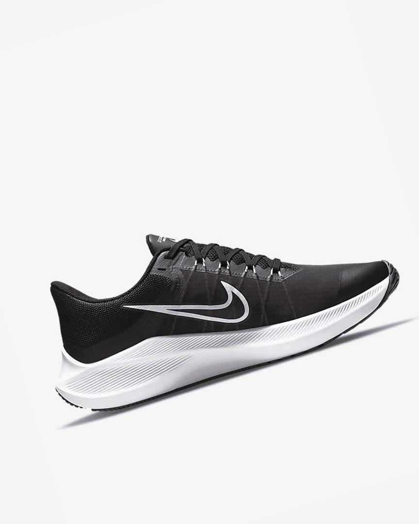 Zapatillas Running Nike Winflo 8 Hombre Negras Blancas | AR3278