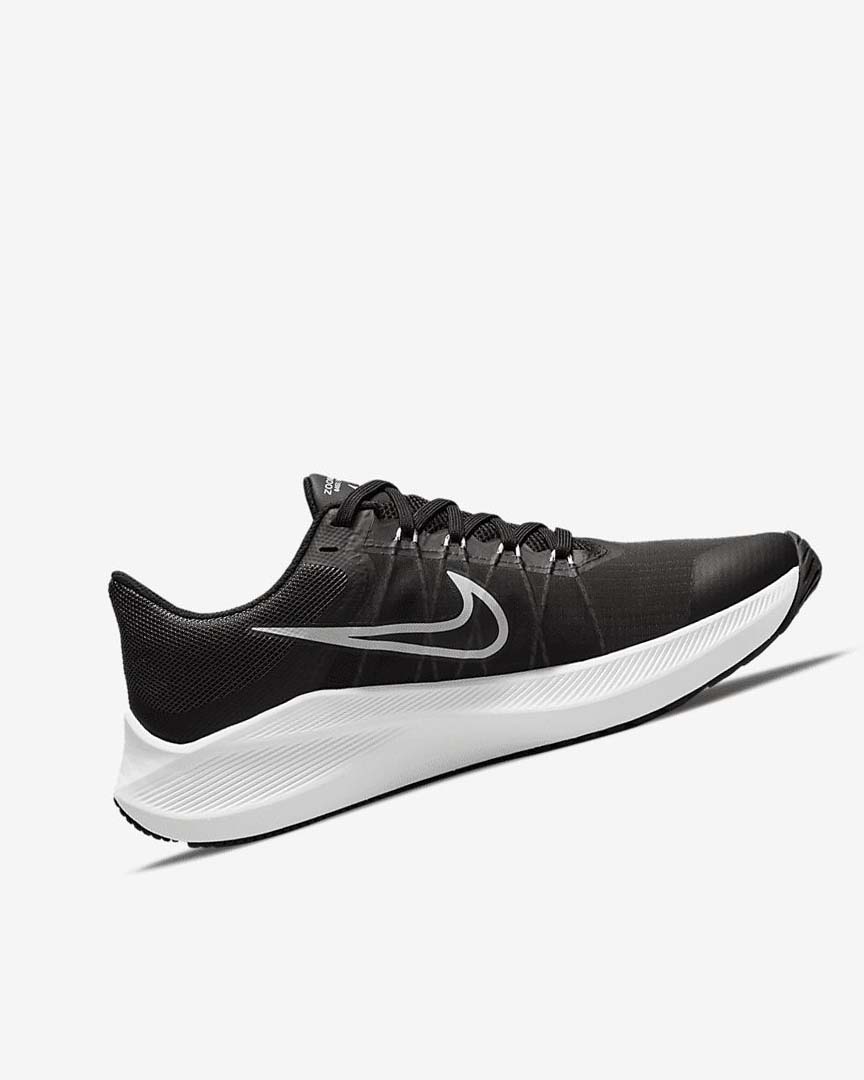 Zapatillas Running Nike Winflo 8 Mujer Negras Gris Oscuro Gris Claro Blancas | AR2297