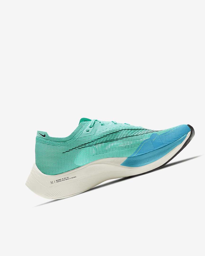 Zapatillas Running Nike ZoomX Vaporfly Next% 2 Mujer Verde Azules Blancas Negras | AR2577