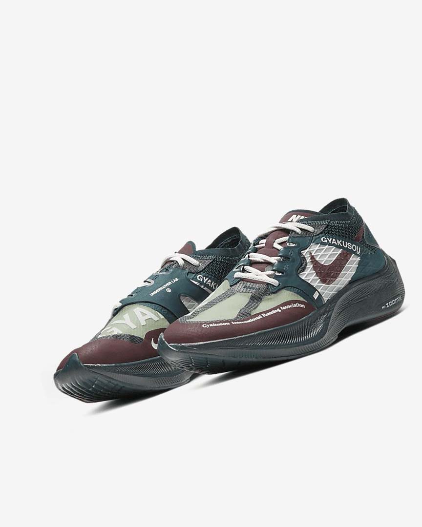 Zapatillas Running Nike ZoomX Vaporfly Next% x Gyakusou Mujer Burdeos Oscuro | AR3064