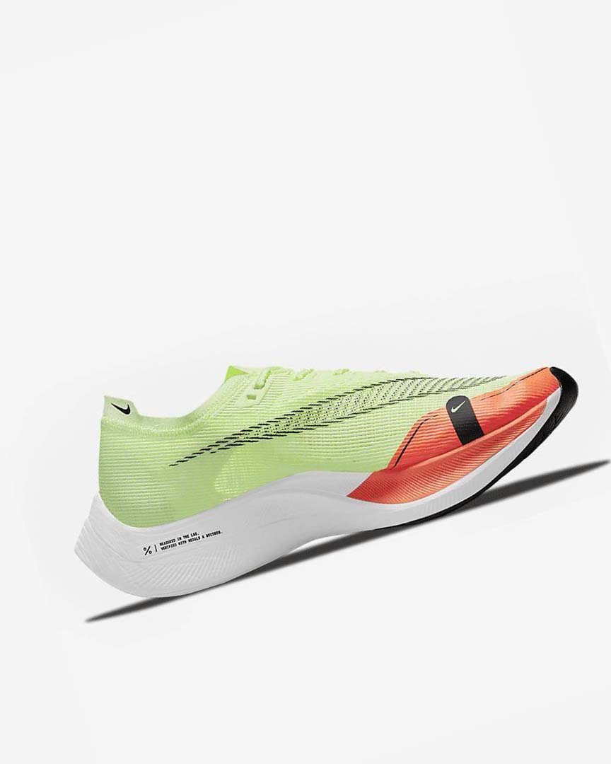 Zapatillas Running Nike ZoomX Vaporfly Next% 2 Hombre Naranjas Verde | AR4989