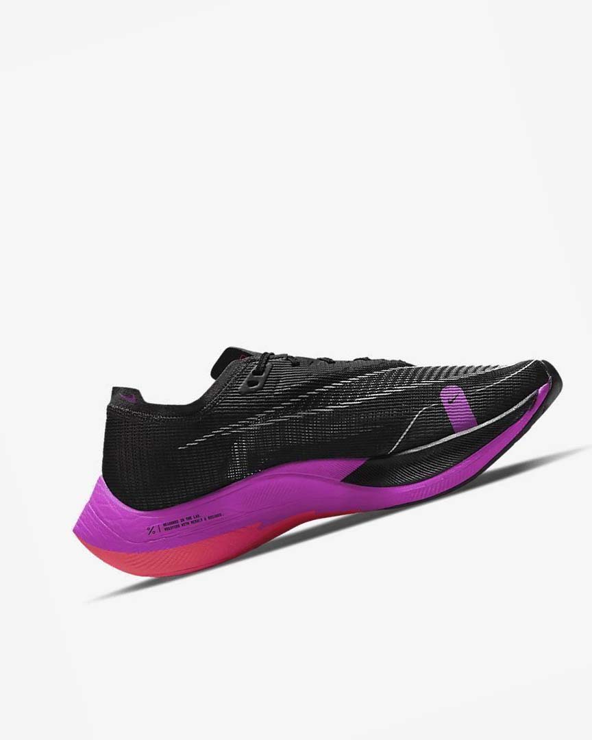 Zapatillas Running Nike ZoomX Vaporfly Next% 2 Hombre Negras Moradas Rojas | AR5394