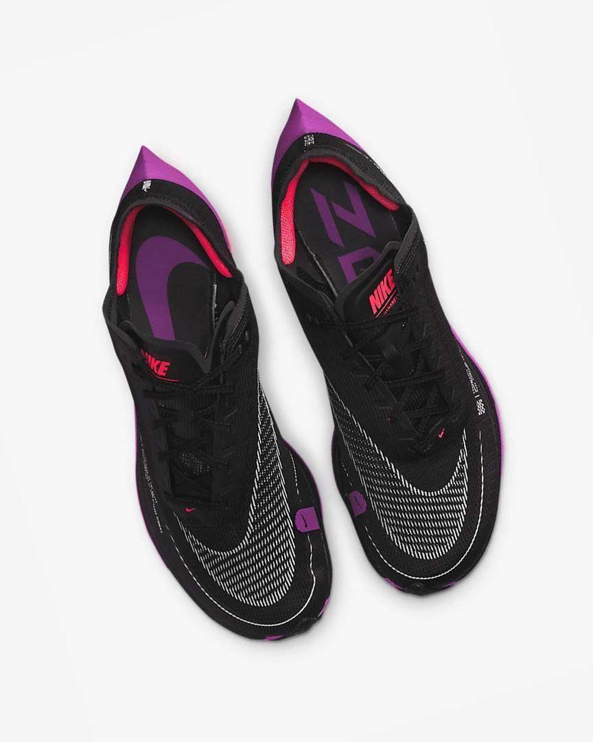 Zapatillas Running Nike ZoomX Vaporfly Next% 2 Hombre Negras Moradas Rojas | AR5394