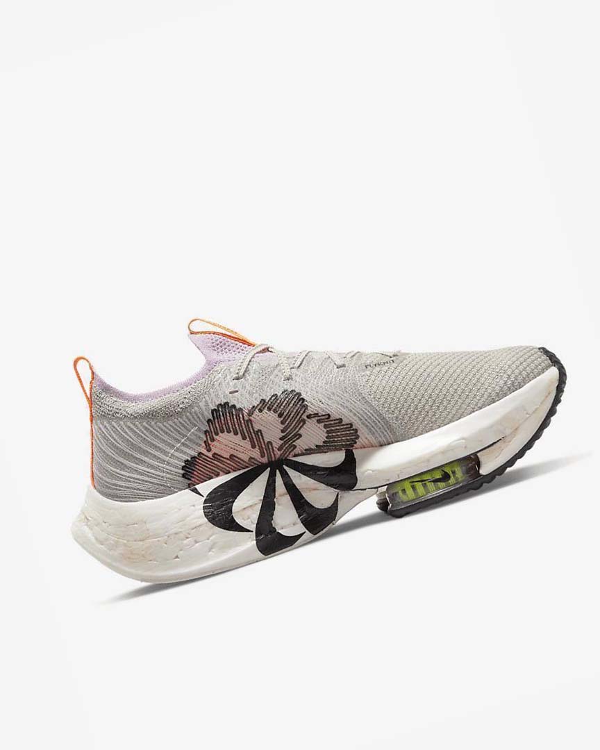 Zapatillas Running Nike Zoom Alphafly Next Nature Hombre Gris Rosas Blancas | AR1163