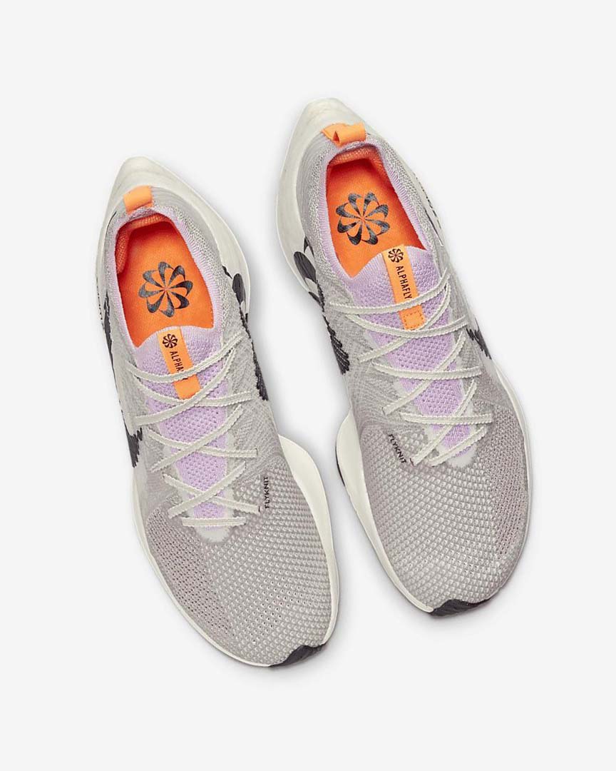 Zapatillas Running Nike Zoom Alphafly Next Nature Mujer Azules Gris Rosas Claro Creme Claro Negras | AR4861