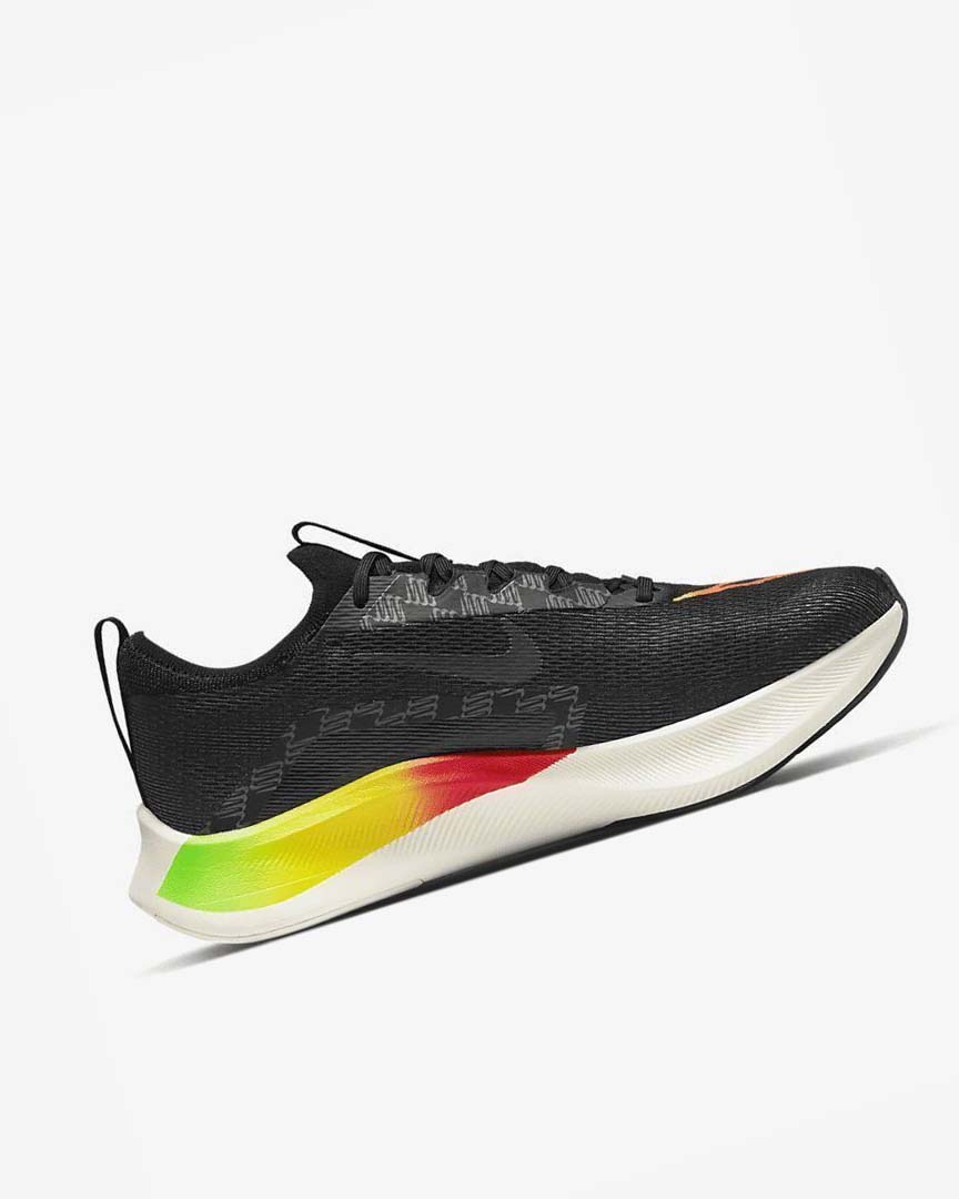 Zapatillas Running Nike Zoom Fly 4 Hombre Negras Multicolor | AR2928