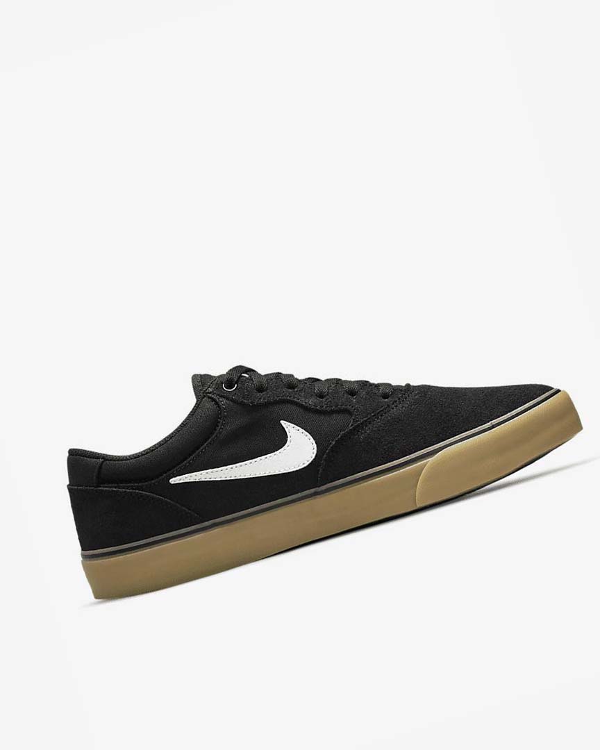 Zapatillas Skate Nike SB Chron 2 Hombre Negras Negras Marrones Claro Blancas | AR2261