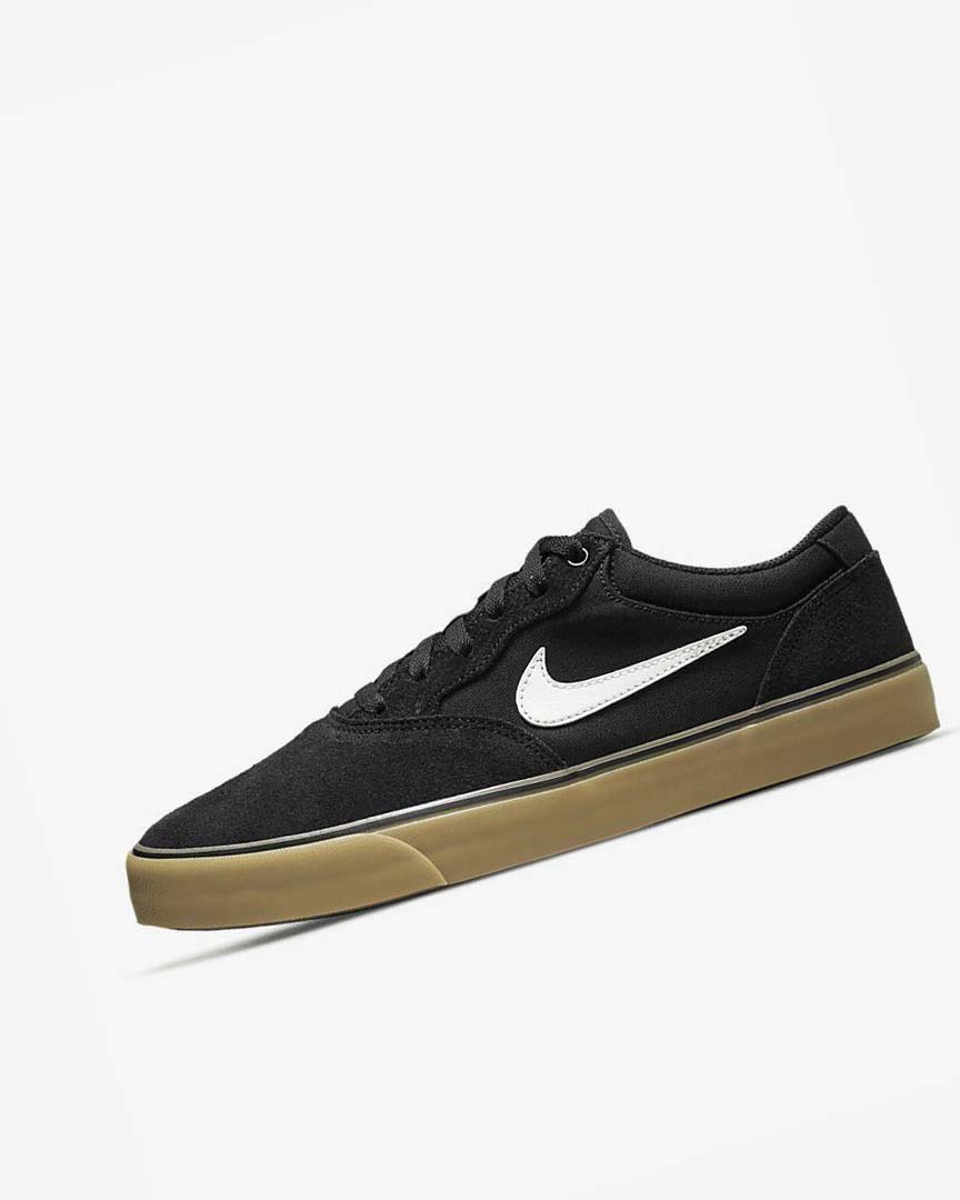 Zapatillas Skate Nike SB Chron 2 Hombre Negras Negras Marrones Claro Blancas | AR2261