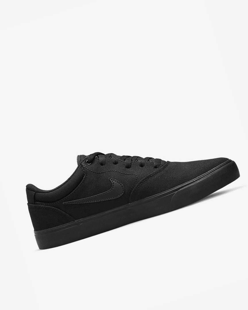 Zapatillas Skate Nike SB Chron 2 Lona Hombre Negras Negras Negras | AR2218