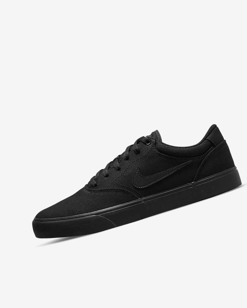 Zapatillas Skate Nike SB Chron 2 Lona Mujer Negras Negras Negras | AR4991