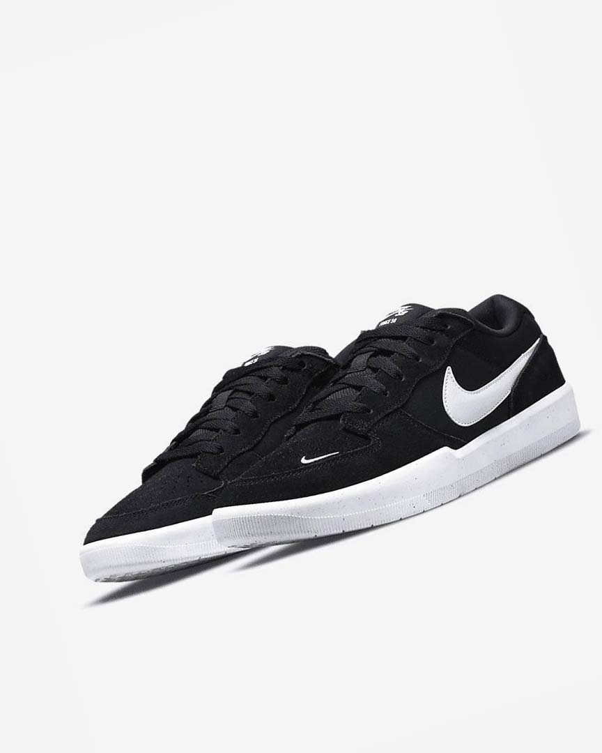 Zapatillas Skate Nike SB Force 58 Hombre Negras Negras Blancas | AR2471