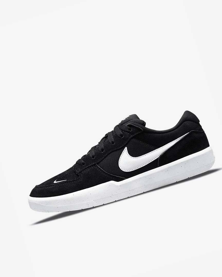 Zapatillas Skate Nike SB Force 58 Hombre Negras Negras Blancas | AR2471