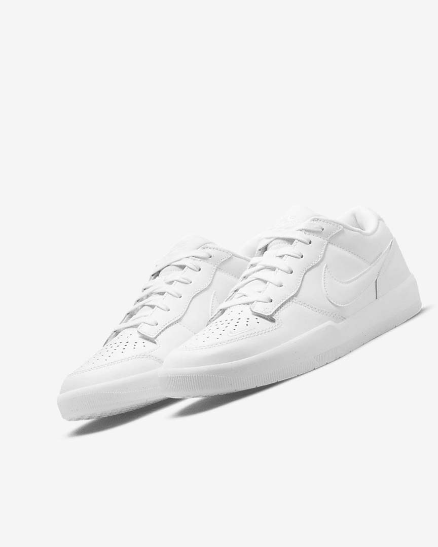 Zapatillas Skate Nike SB Force 58 Premium Mujer Blancas Blancas Blancas Blancas | AR4763